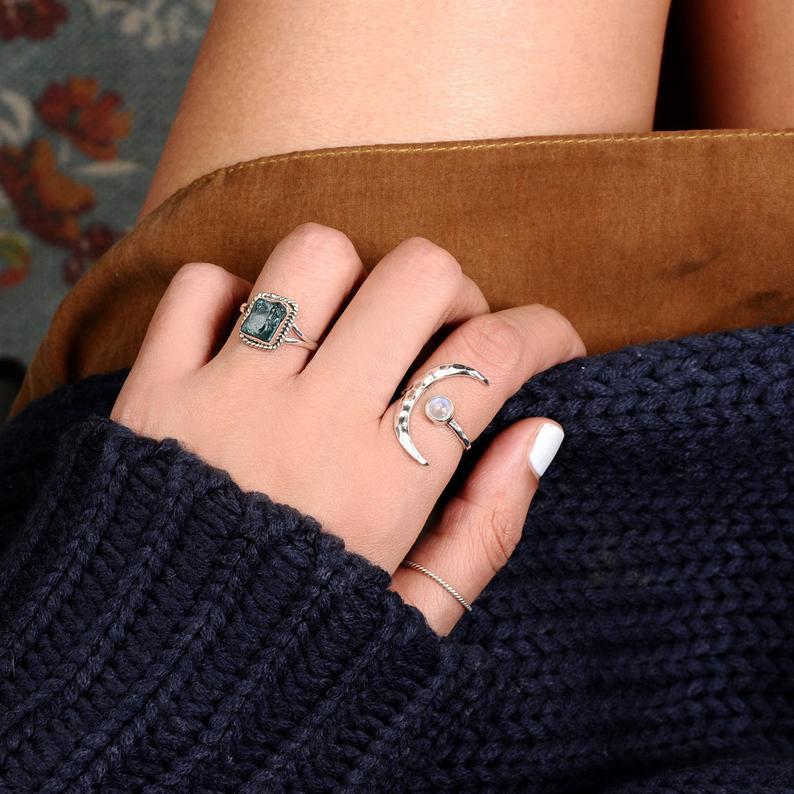 Handgefertigte Vintage Silber Armband