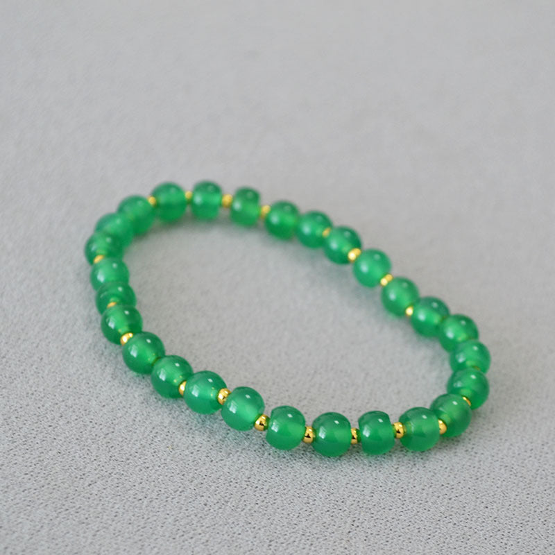 Zarte handwerkliche Gold Armband