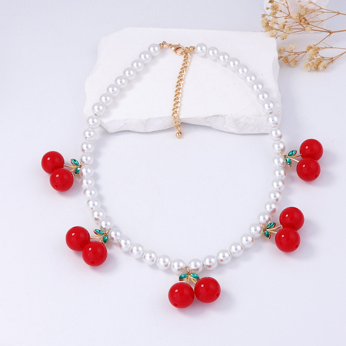 Romantische Perlen Halskette für besondere Momente