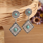 Handgefertigte Vintage Silber Ohrring