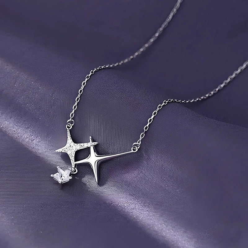 Zarte handwerkliche Halskette