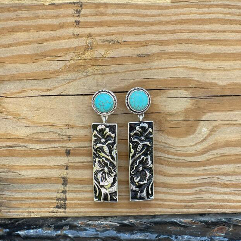 Handgefertigte Vintage Ohrring