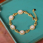 Handgefertigte Vintage Silber Armband