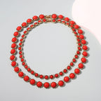 Zarte handwerkliche Halskette