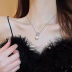 Romantische Perlen Halskette für besondere Momente