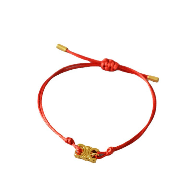 Handgefertigte Vintage Gold Armband