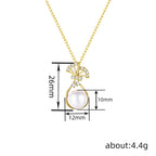 Zarte handwerkliche Perlen Halskette