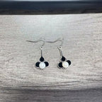 Zarte handwerkliche Perlen Ohrring