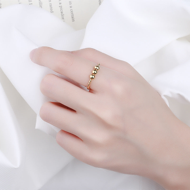 Atemberaubende Gold Ring für den Alltag