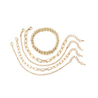 Romantische Gold Armband für besondere Momente