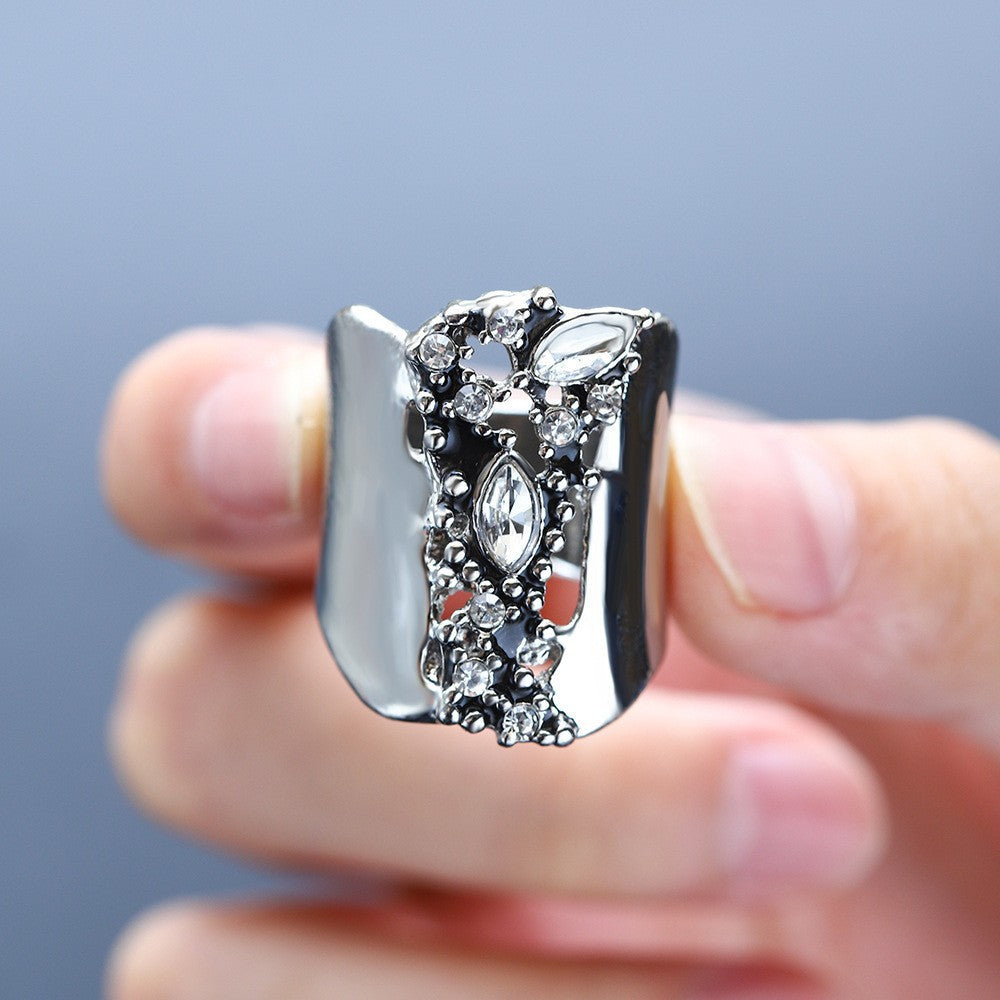 Romantische Silber Ring für besondere Momente