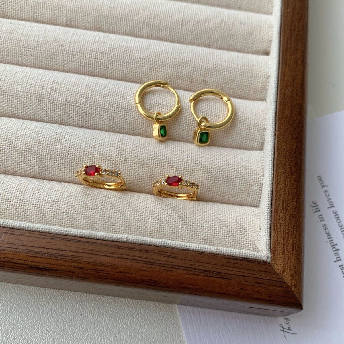 Atemberaubende Ohrring für den Alltag