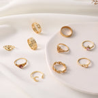 Atemberaubende Gold Ring für den Alltag