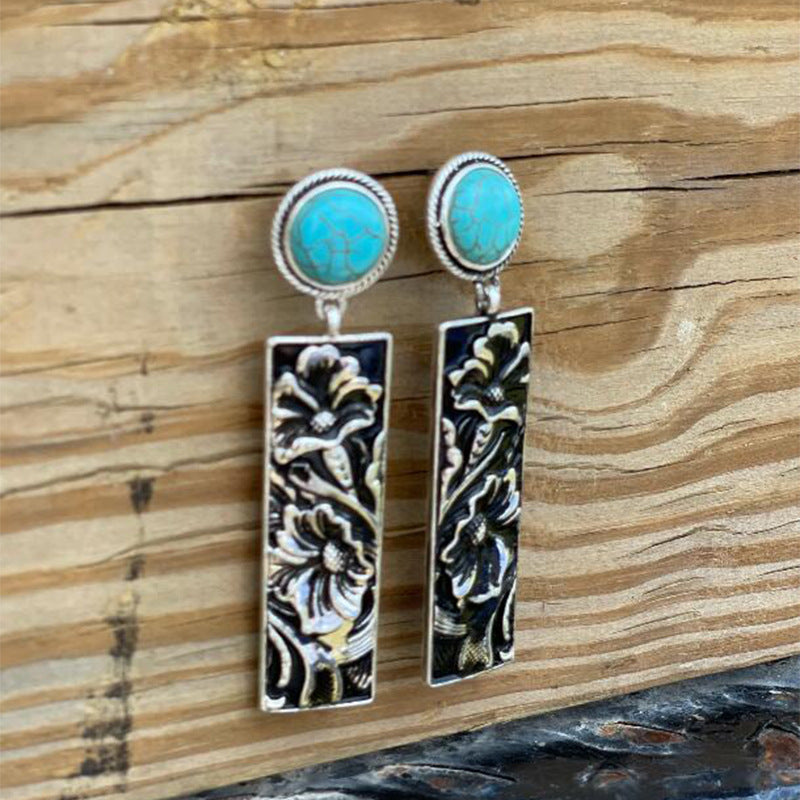 Handgefertigte Vintage Ohrring