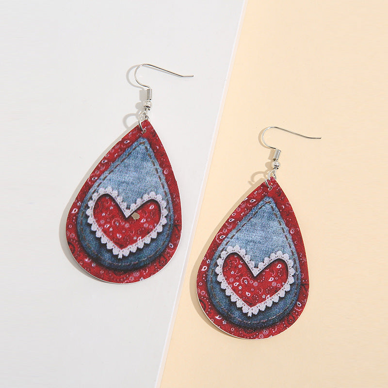 Zarte handwerkliche Ohrring