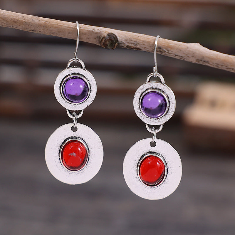 Zarte handwerkliche Ohrring