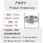 Zarte handwerkliche Ring