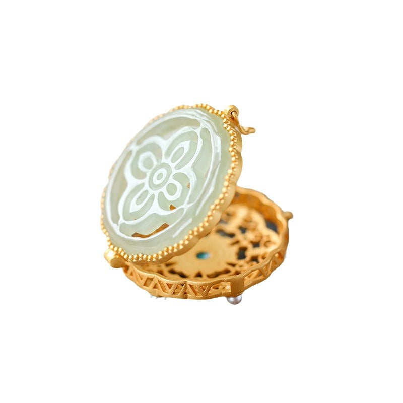 Zarte handwerkliche Gold Halskette