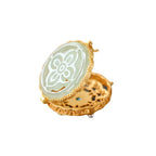 Zarte handwerkliche Gold Halskette