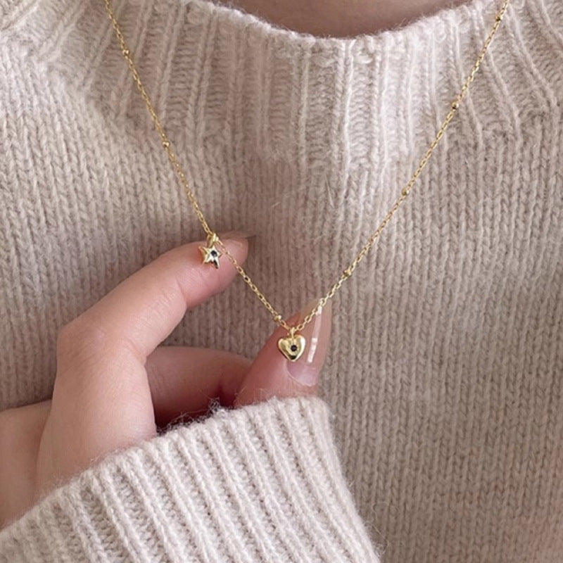 Zarte handwerkliche Halskette