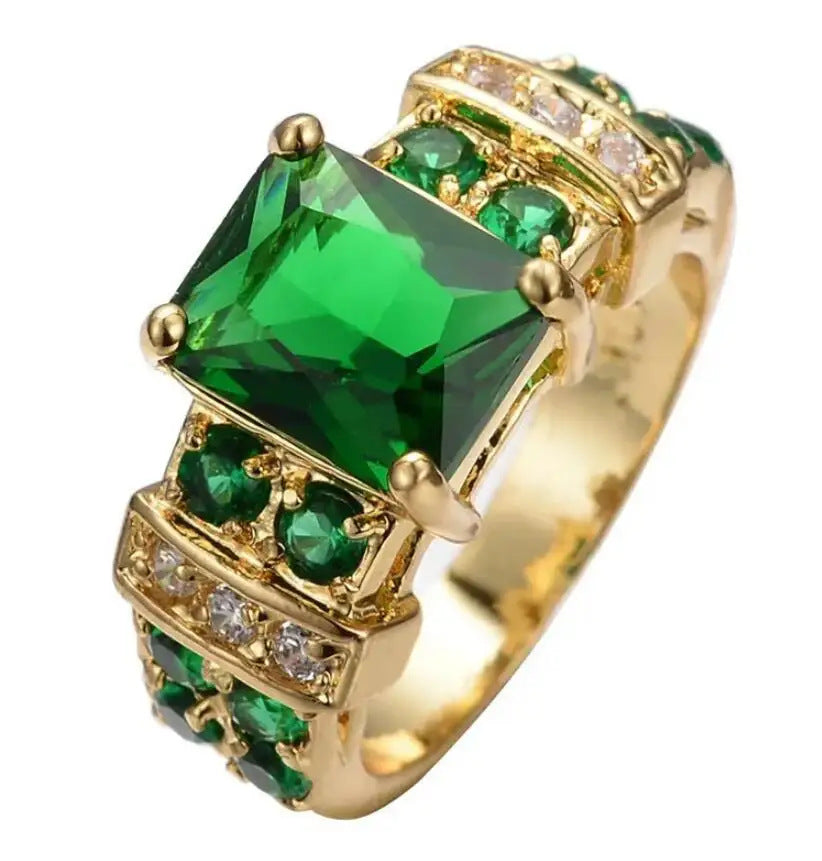 Handgefertigte Vintage Gold Ring