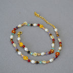 Schöne Perlen Halskette mit einzigartigem Stil