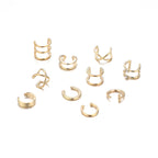 Atemberaubende Gold Schmuckset für den Alltag