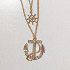 Zarte handwerkliche Halskette