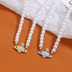 Romantische Perlen Halskette für besondere Momente