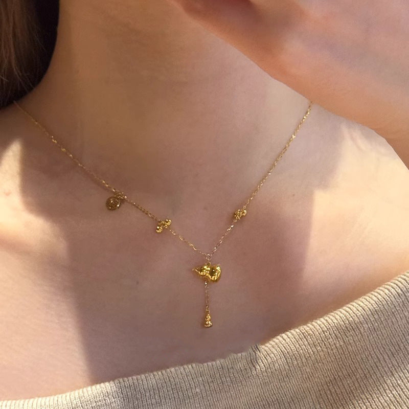 Klassische Gold Halskette mit zeitloser Eleganz