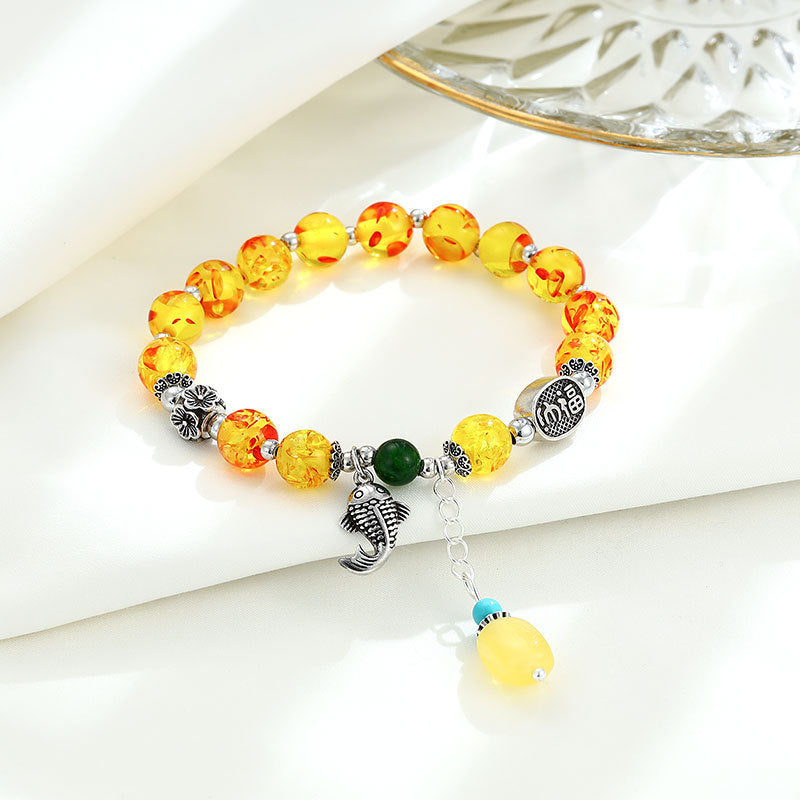 Handgefertigte Vintage Silber Armband