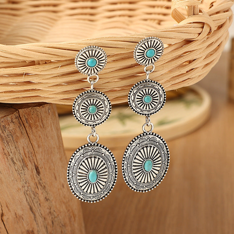 Atemberaubende Silber Ohrring für den Alltag