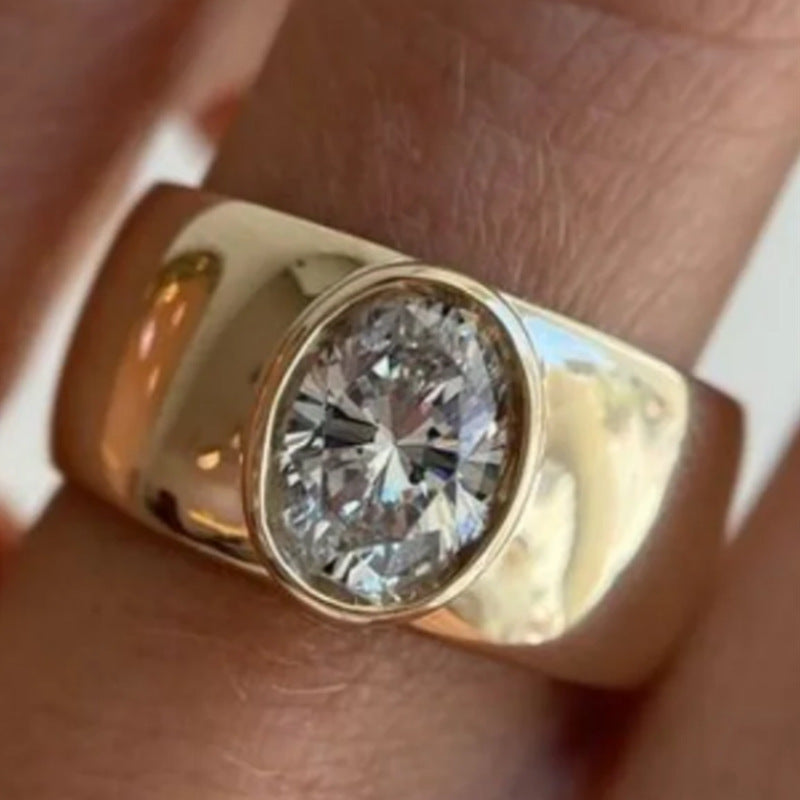 Atemberaubende Gold Ring für den Alltag