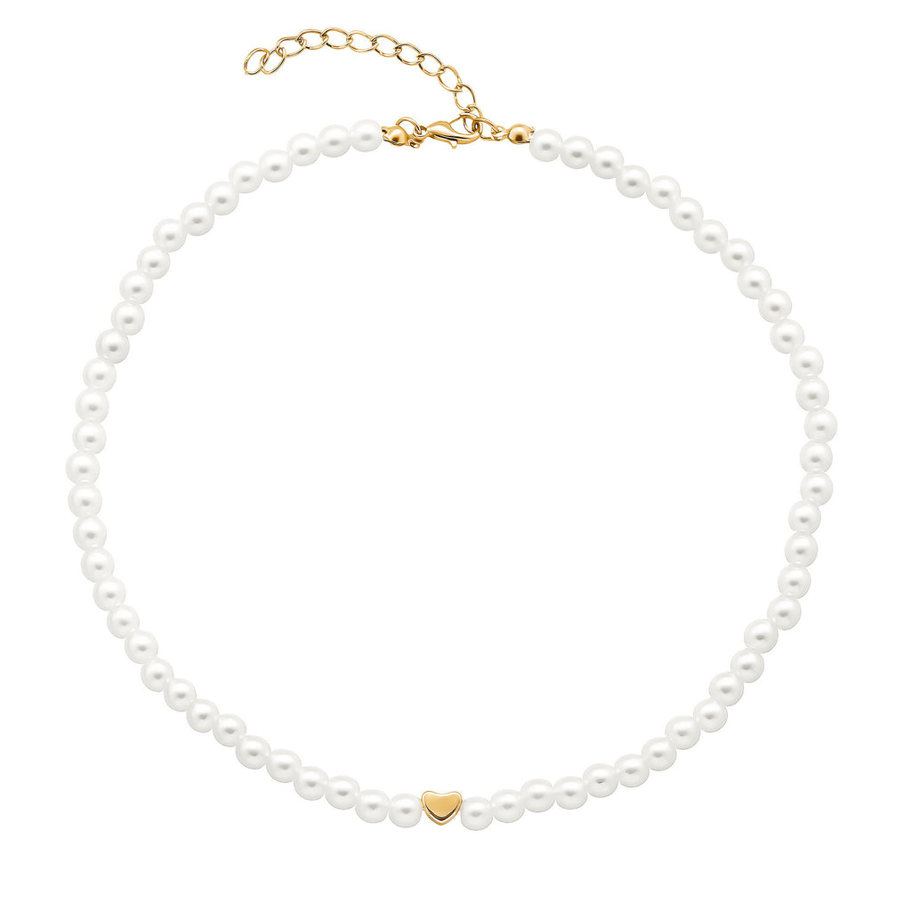 Schöne Perlen Halskette mit einzigartigem Stil