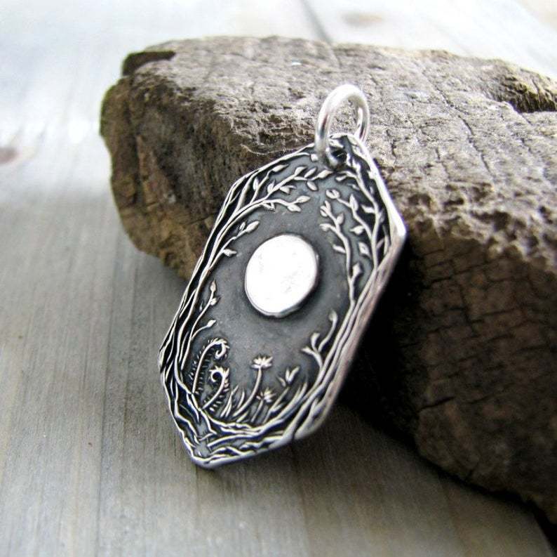 Handgefertigte Vintage Halskette