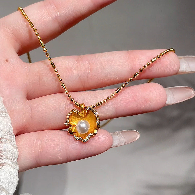 Atemberaubende Perlen Halskette für den Alltag