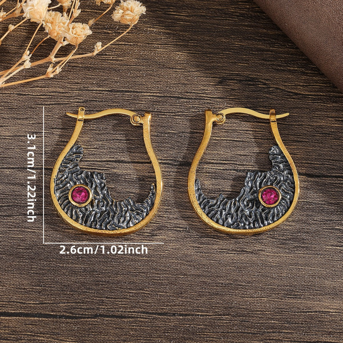 Atemberaubende Ohrring für den Alltag