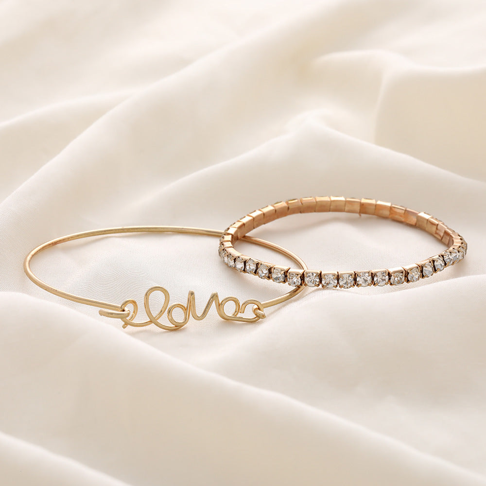 Zarte handwerkliche Armband