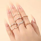 Atemberaubende Gold Ring für den Alltag