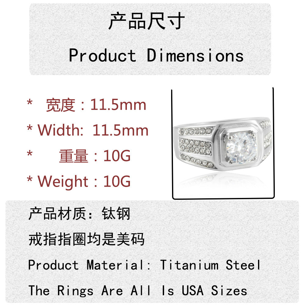 Schöne Ring mit einzigartigem Stil
