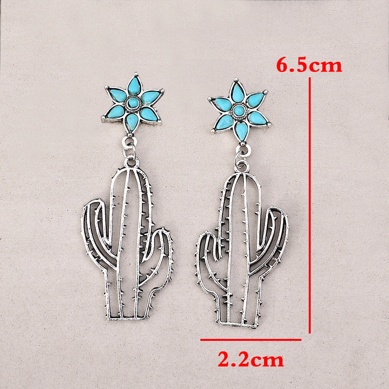 Zarte handwerkliche Ohrring