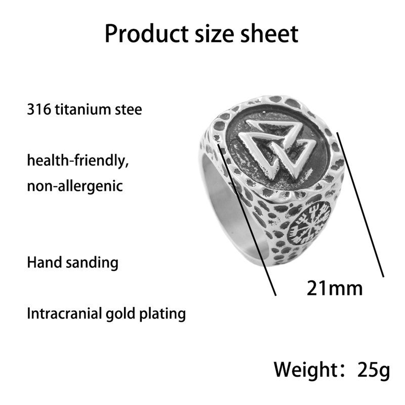 Zarte handwerkliche Ring