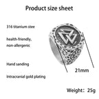 Zarte handwerkliche Ring