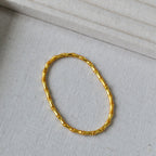 Handgefertigte Vintage Gold Armband