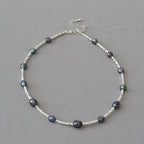 Schöne Silber Halskette mit einzigartigem Stil