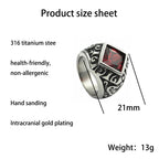 Schöne Ring mit einzigartigem Stil