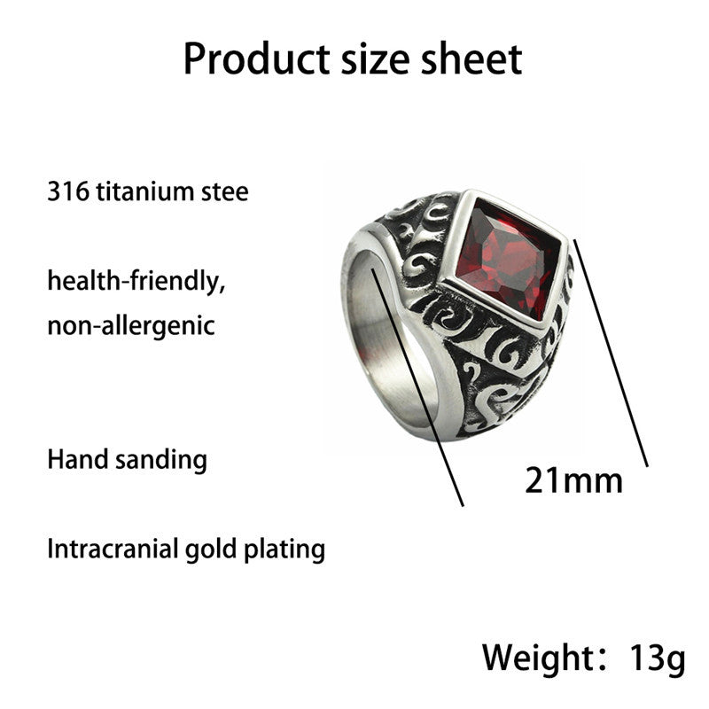 Schöne Ring mit einzigartigem Stil