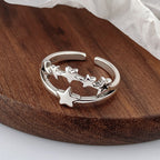 Romantische Silber Ring für besondere Momente