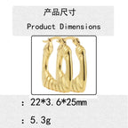 Romantische Gold Ohrring für besondere Momente