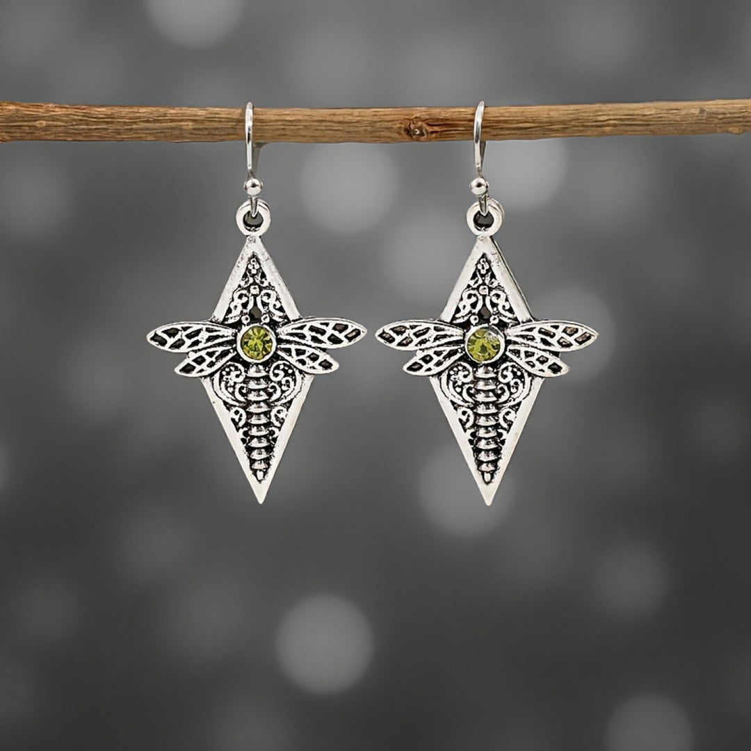 Zarte handwerkliche Ohrring